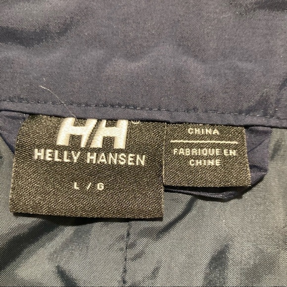 HELLY HANSEN Sz L Helly-Tech  Velcro Ankle Pockets Elastic Waist Belt Ski Pants - Picture 9 of 12